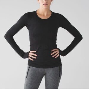 Lululemon Swiftly Long Sleeve (OG) Black